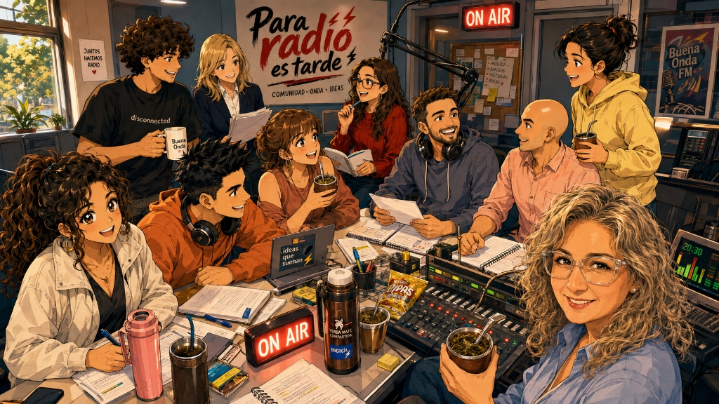 Para radio es tarde – Comunidad al aire