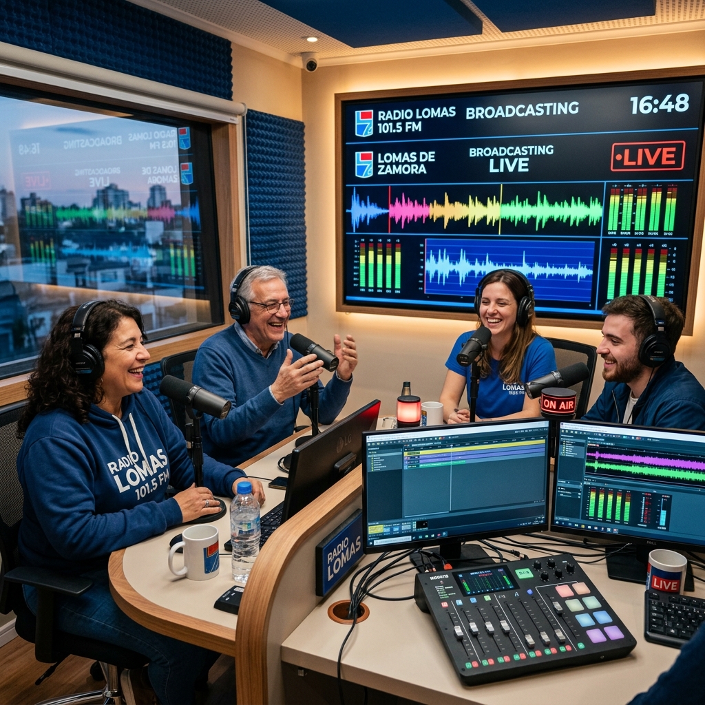 Radio comunitaria en vivo