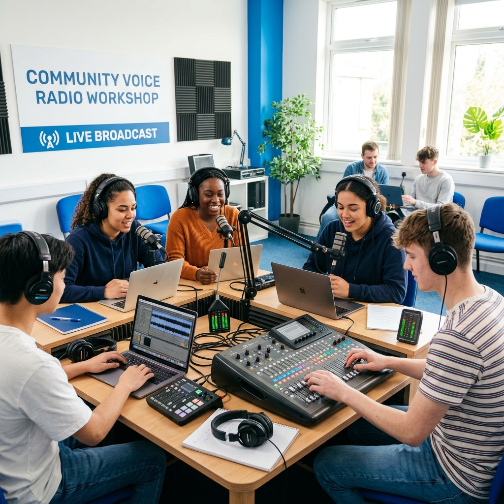 Taller de radio y podcast